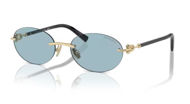 Occhiale da sole ovale glasant Tiffany TF 3104 col. oro su otticascauzillo.com